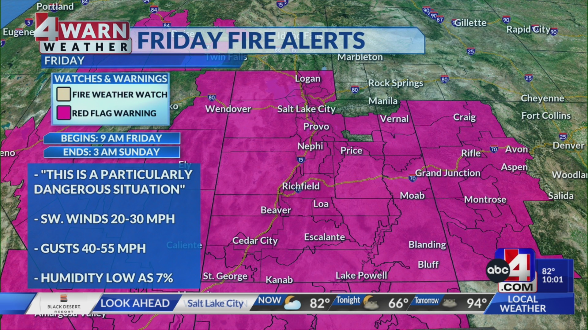 First ever ‘Particularly Dangerous Situation’ red flag warning issued ...
