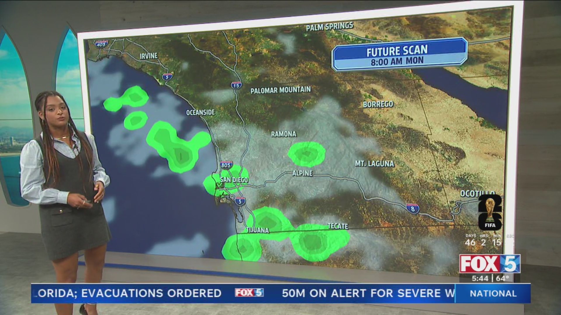 Rain and cooler weather to stick around in San Diego this week: Here’s ...