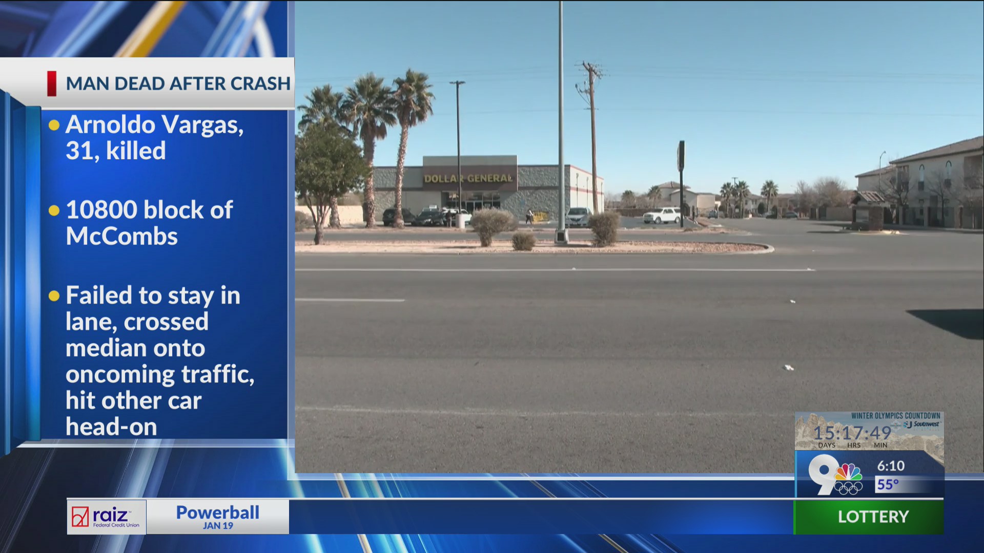 Man dead after 2-vehicle crash in Northeast El Paso – KTSM 9 News
