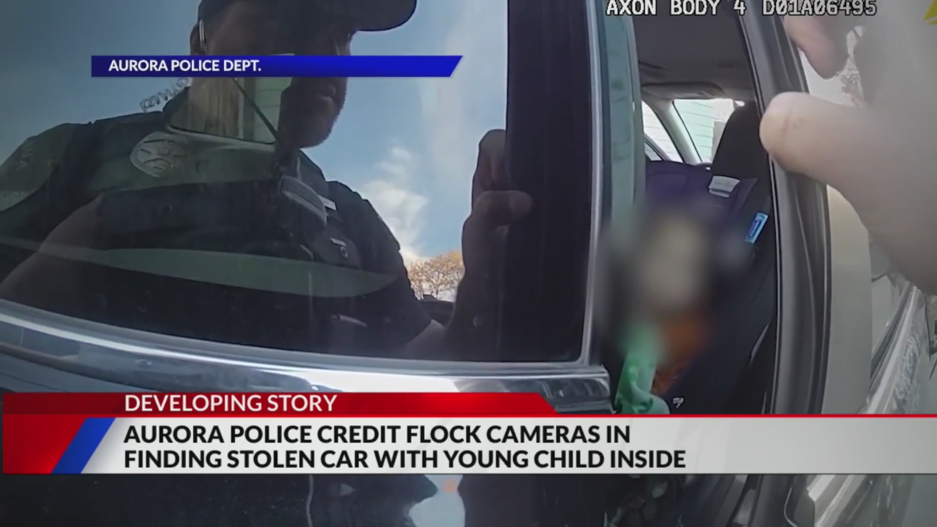 Aurora police credit flock cameras in finding stolen car with young ...