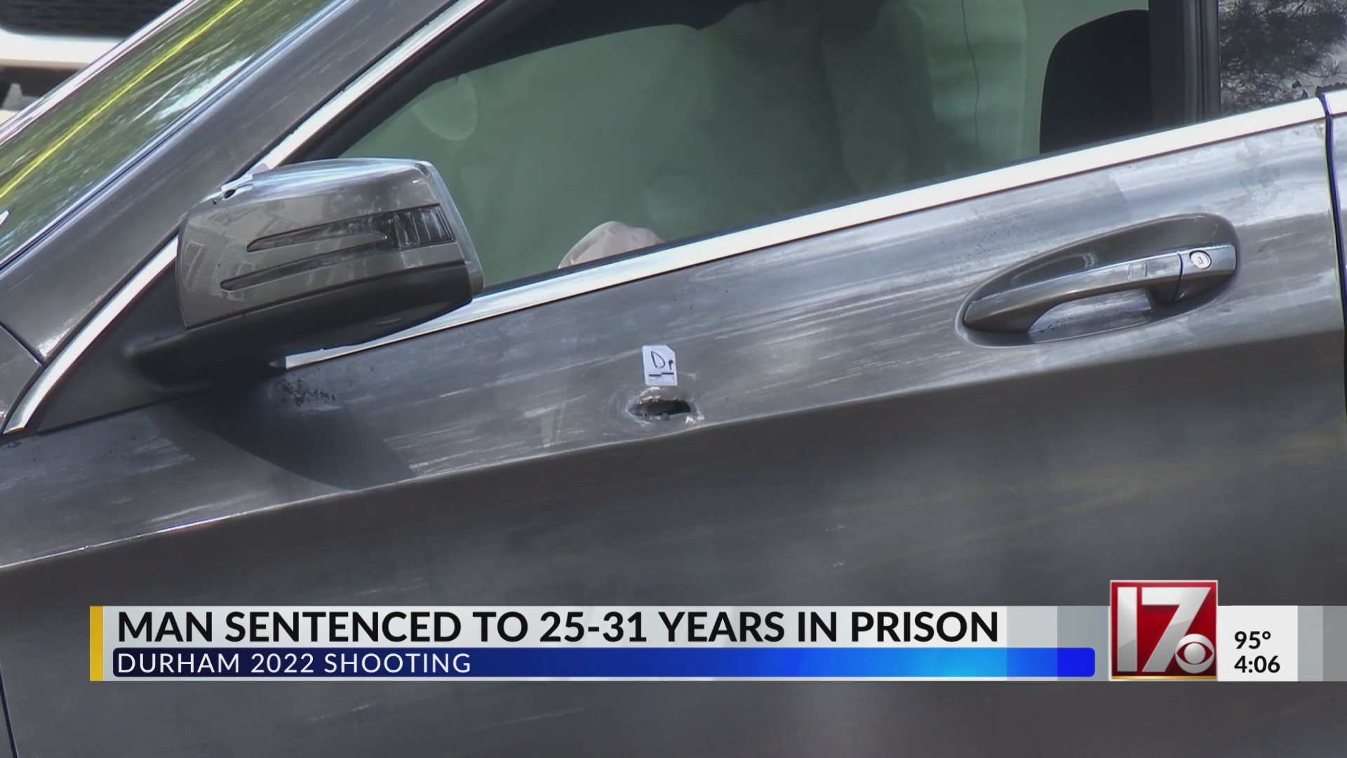 Man sentenced in deadly 2022 Durham shooting – CBS17.com