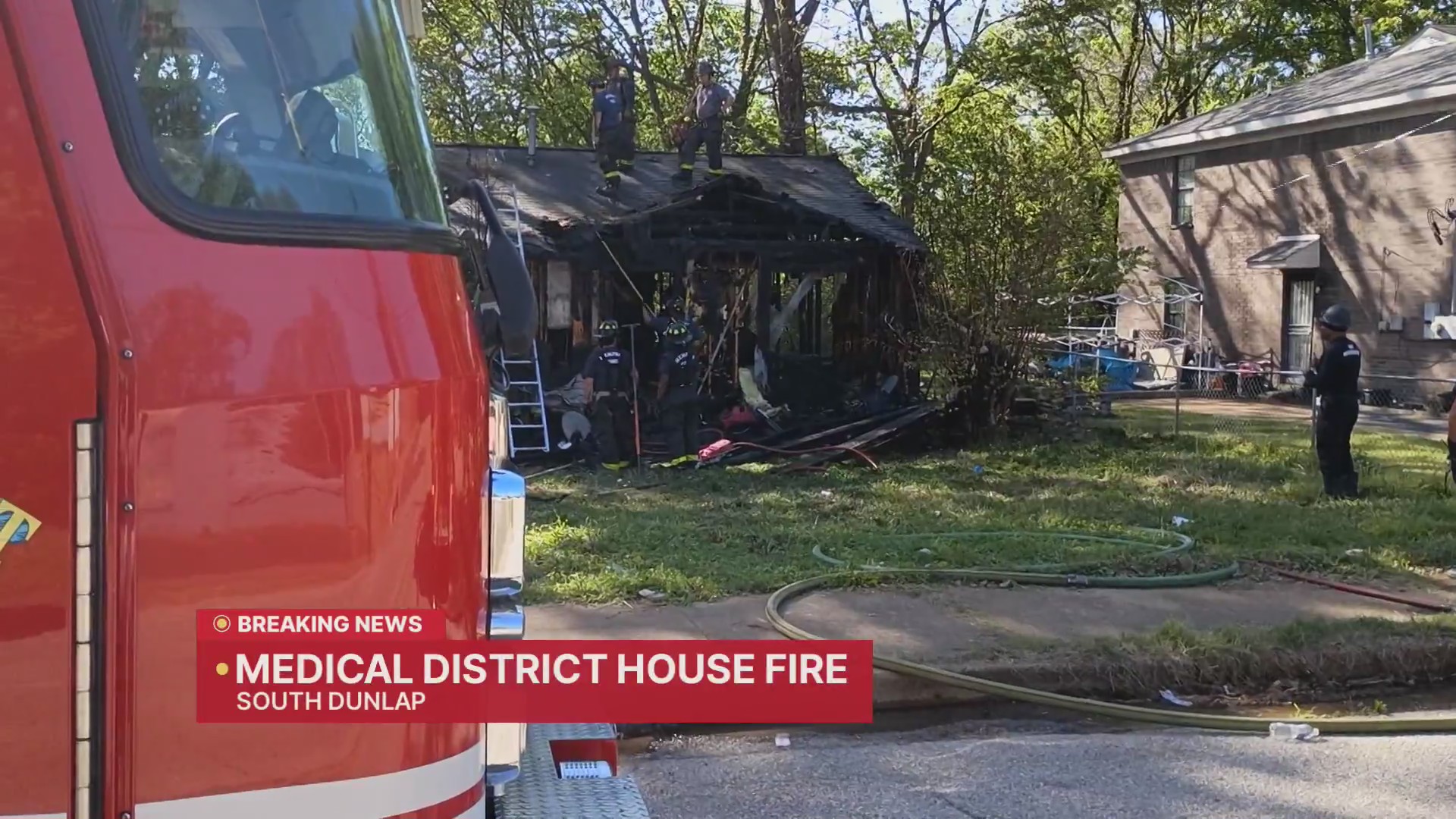 House fire breaks out in Memphis Medical District – WREG.com