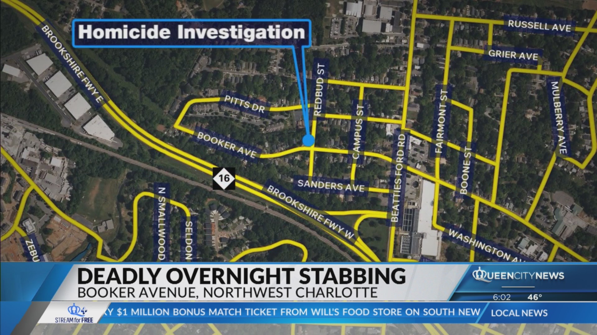 One person killed after stabbing in north Charlotte: CMPD – Queen City News