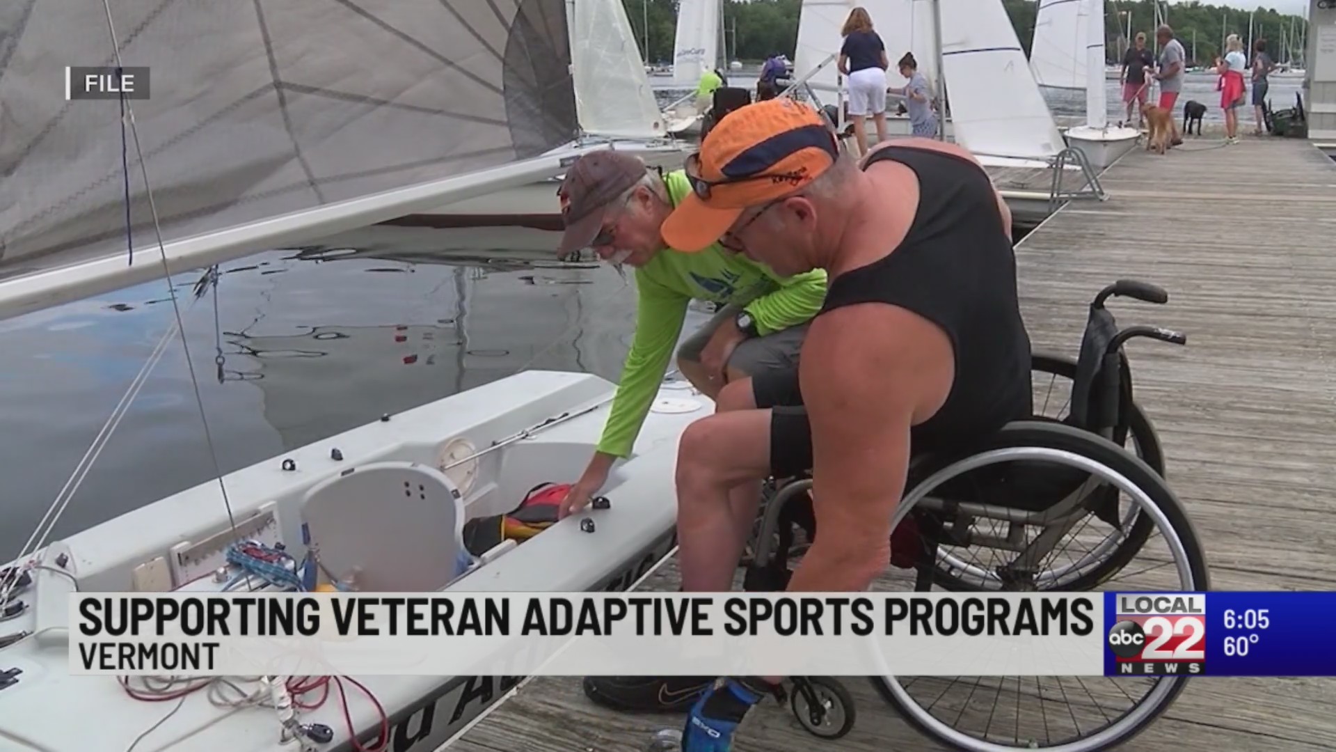 Veteran sports programs get funding in Vermont – ABC22 & FOX44