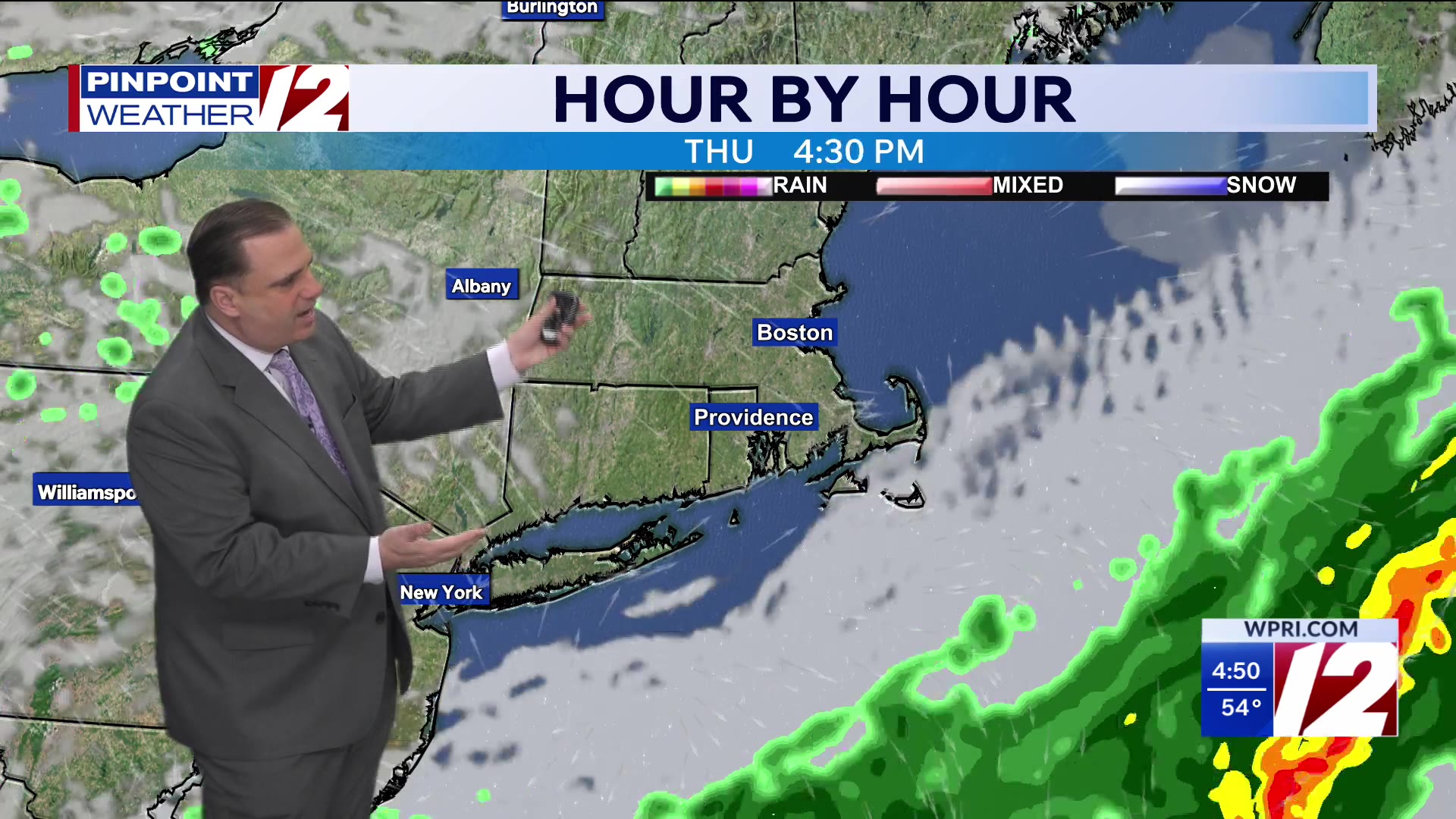 WPRI 12 Weather Forecast for 5/7/26: Showers early then sun today ...