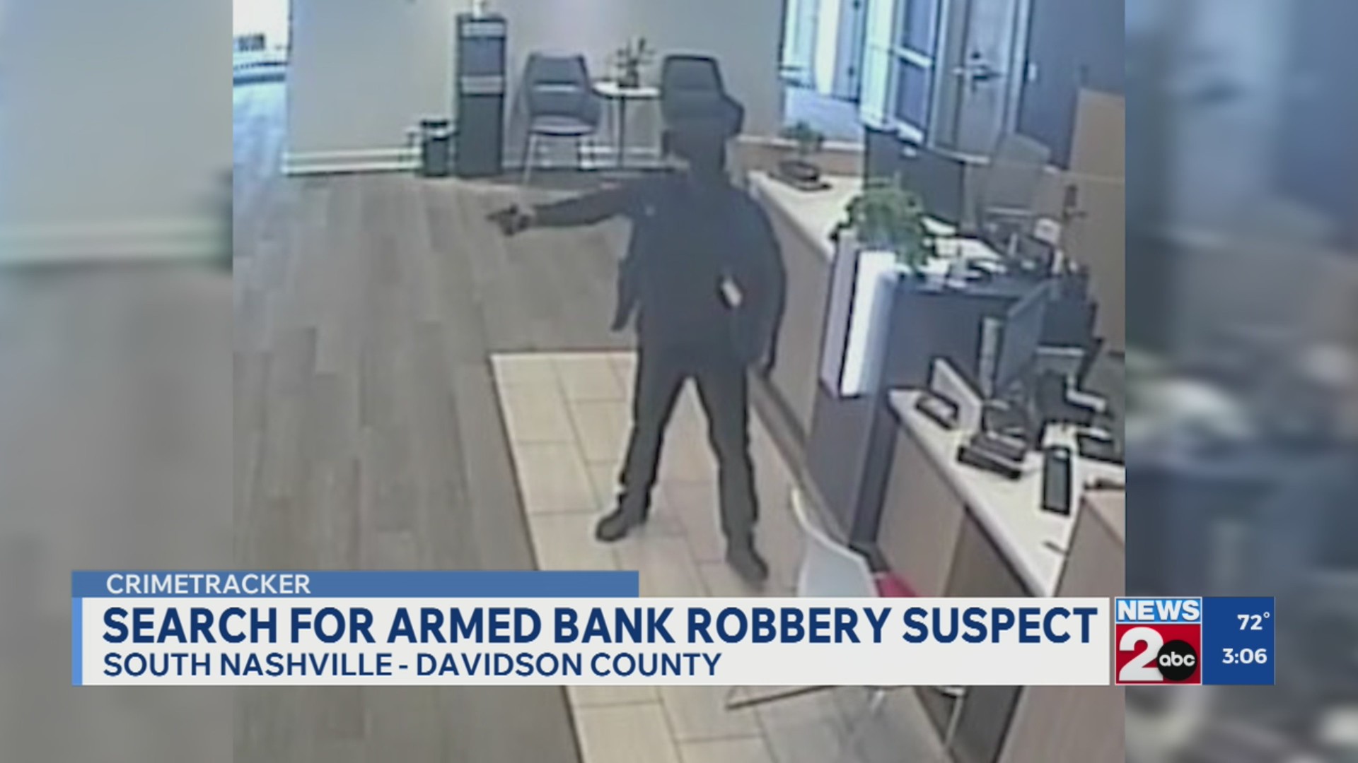 MNPD seeks help to ID suspect in South Nashville armed bank robbery ...