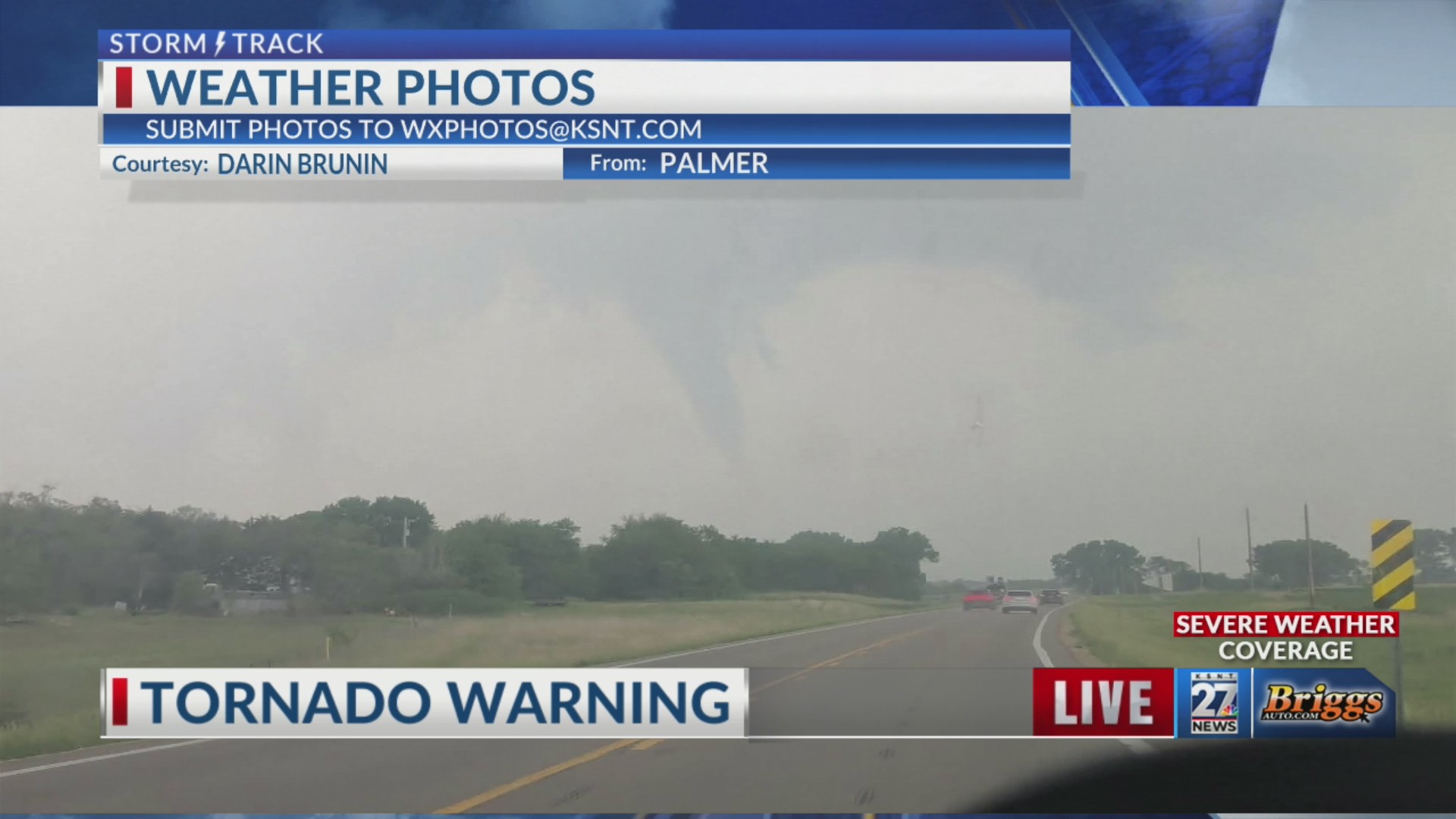 Tornado Warning Live 3 5-18-2026 – KSNT 27 News