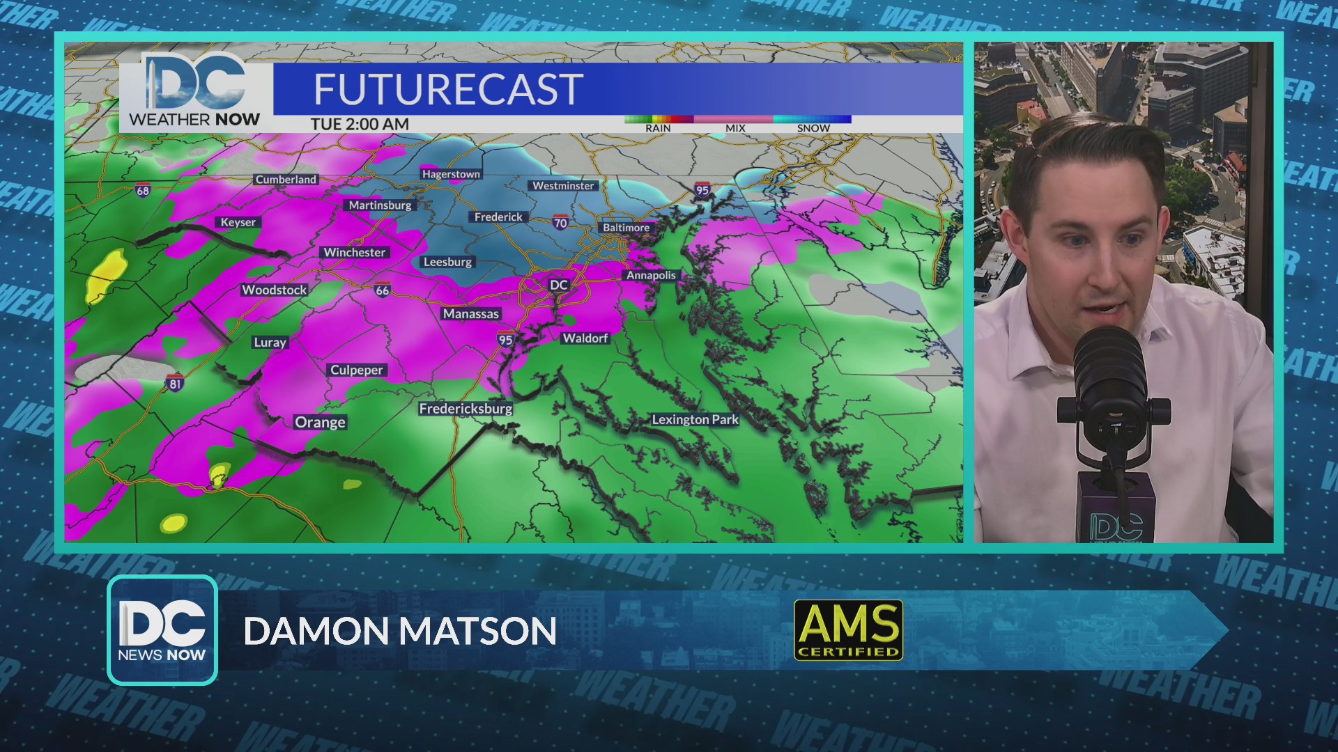 Wintry mix continues through Tuesday morning – DC News Now | DC ...