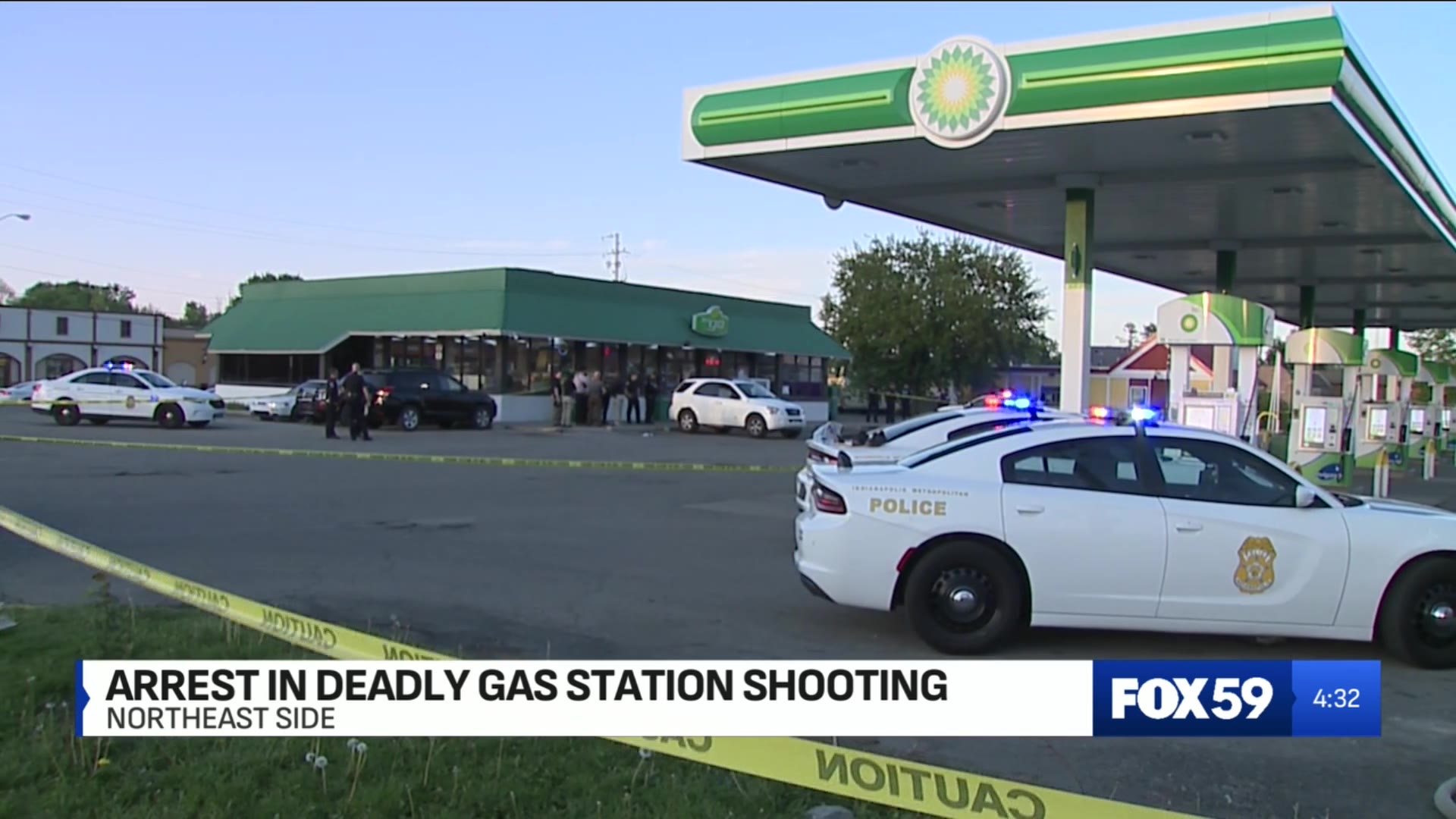 Murder suspect arrested less than hour after deadly gas station ...