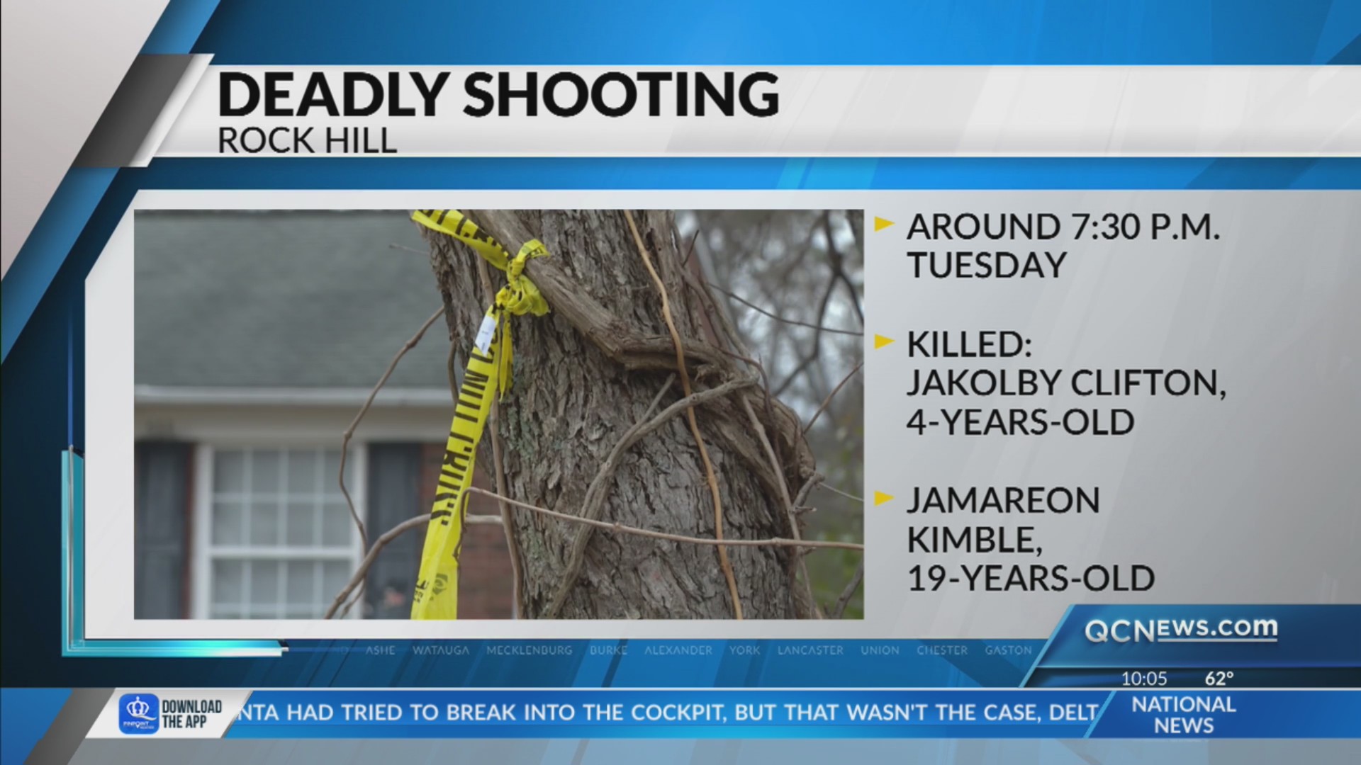 Toddler, 19-year-old killed in Rock Hill shooting identified. – WSPA 7NEWS