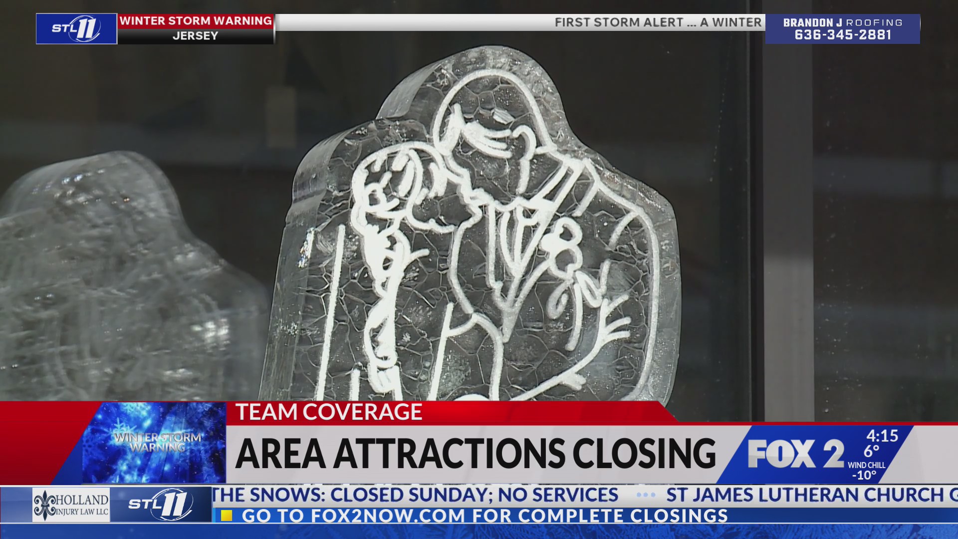 St. Louis-area attractions closing amid winter storm – FOX 2