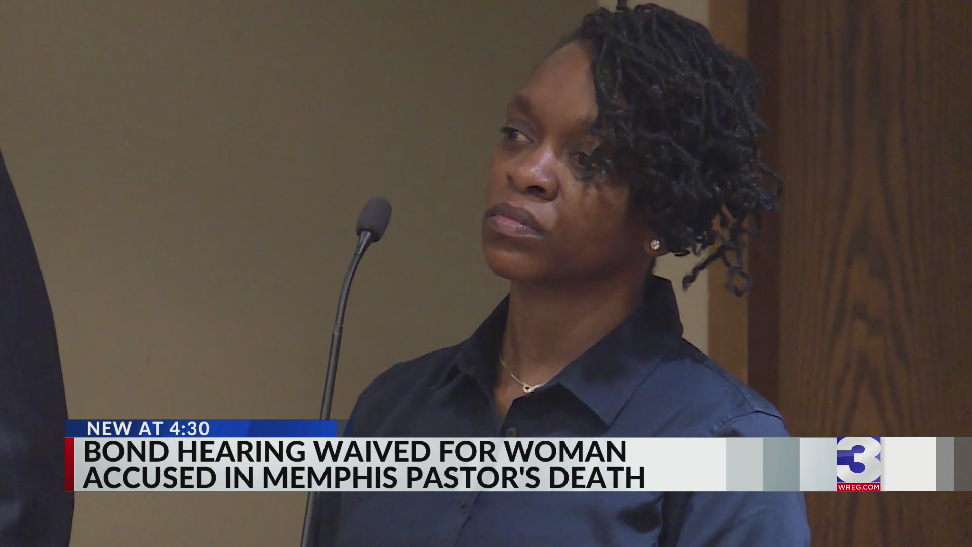 Bond hearing waived for woman accused in Memphis pastor’s death – WREG.com