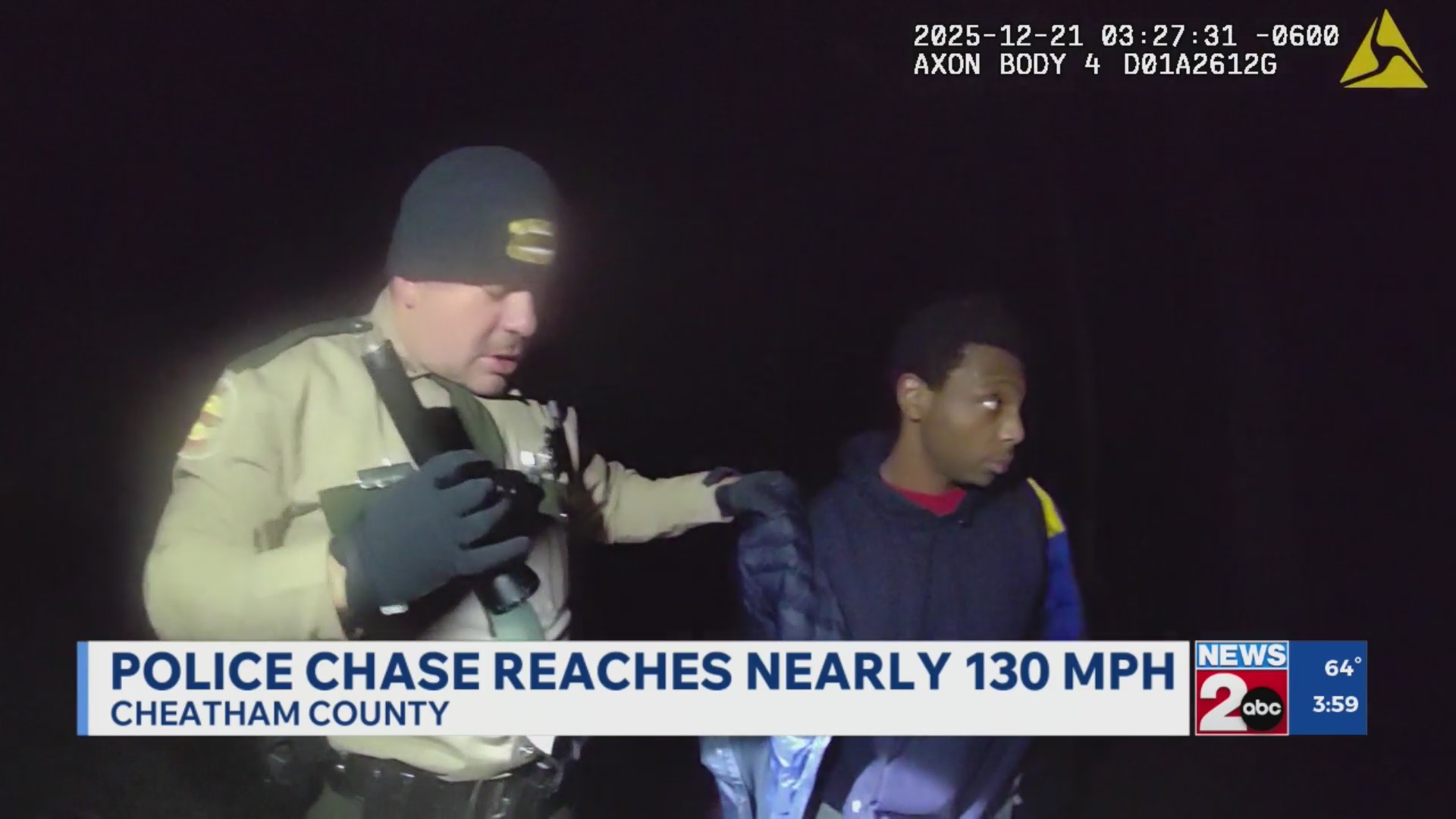 Police chase reaches nearly 130 mph in Cheatham County – WKRN News 2