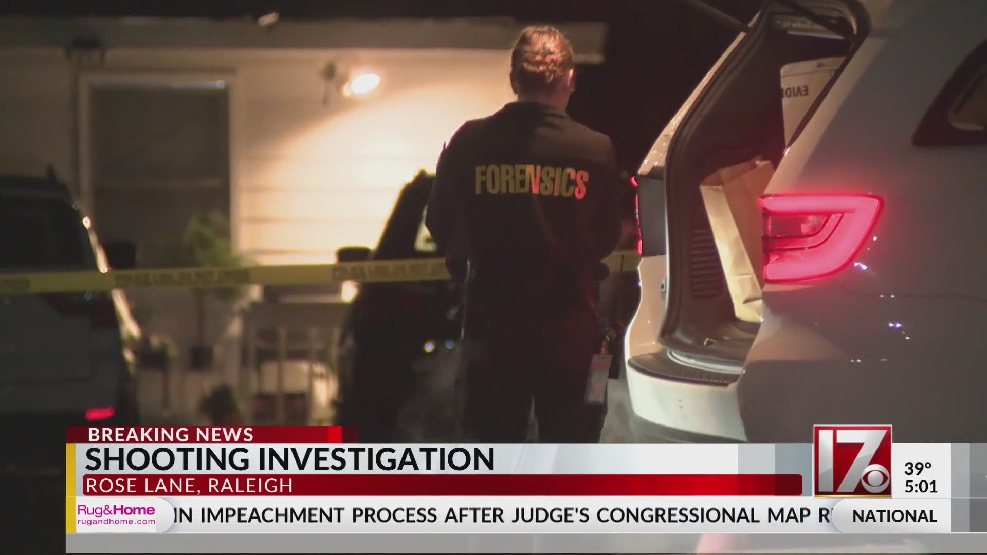 Burglary suspect shot by homeowner in Raleigh, police say – CBS17.com