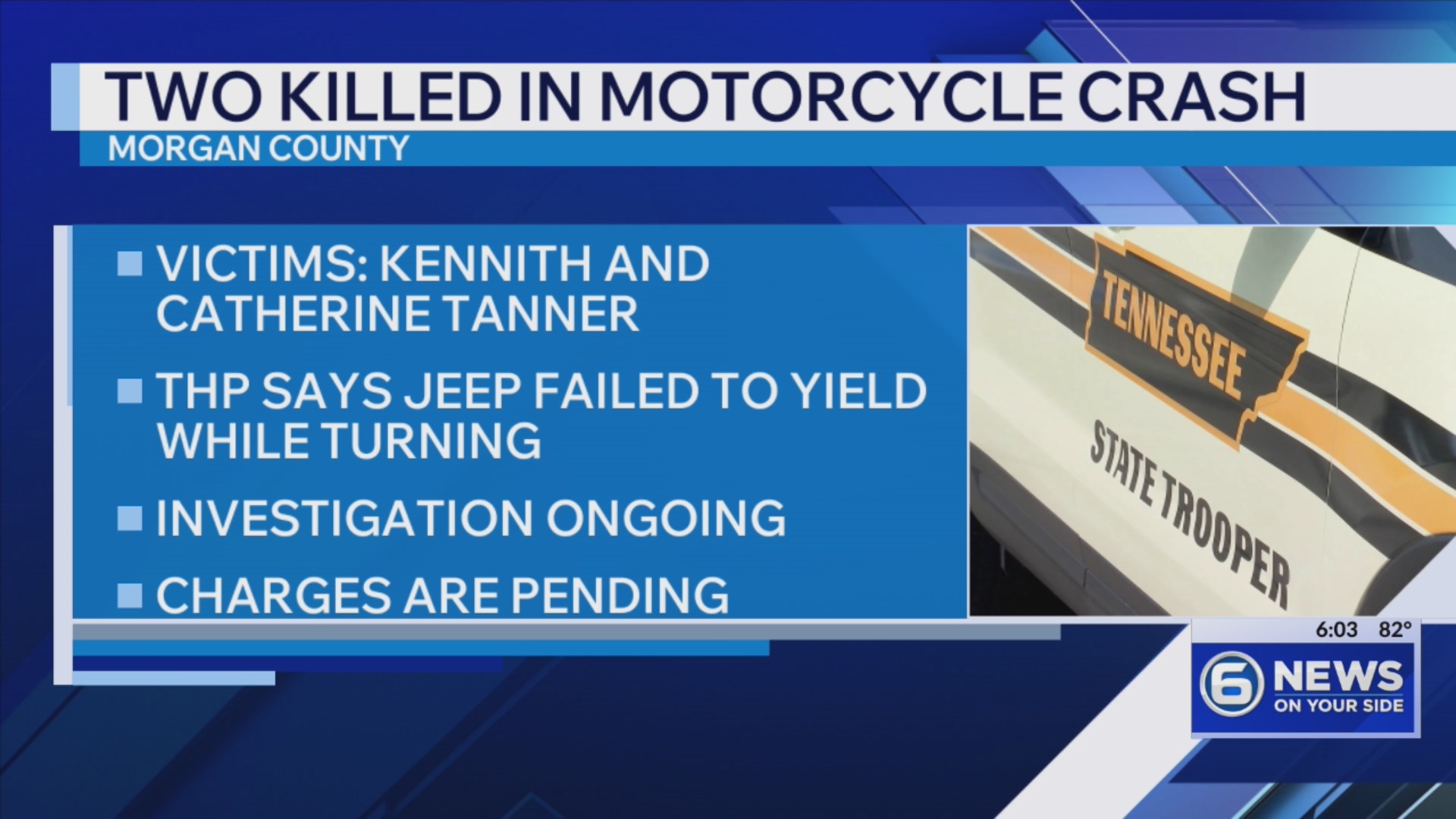 Charges pending in motorcycle crash that killed two in Morgan County ...