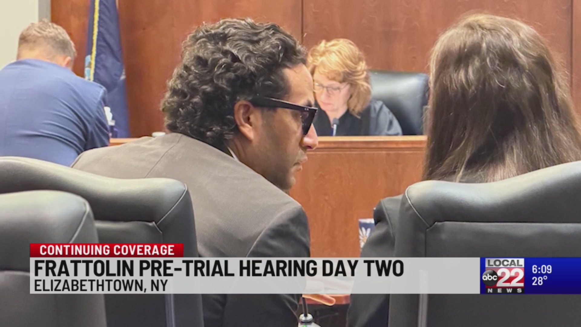 Frattolin in court for hearing before murder trial: Day 2 – ABC22 & FOX44