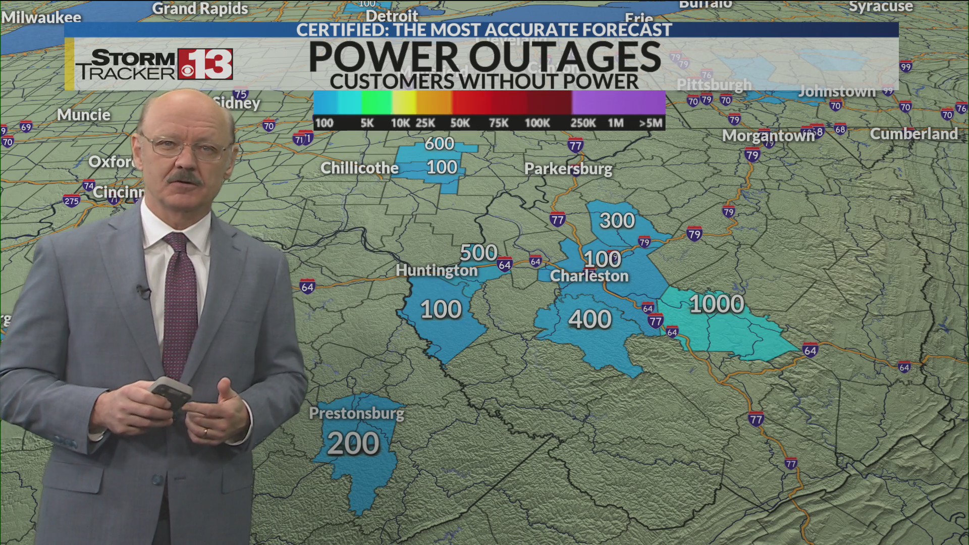 Very cold night with next storms late in the week – WOWK 13 News
