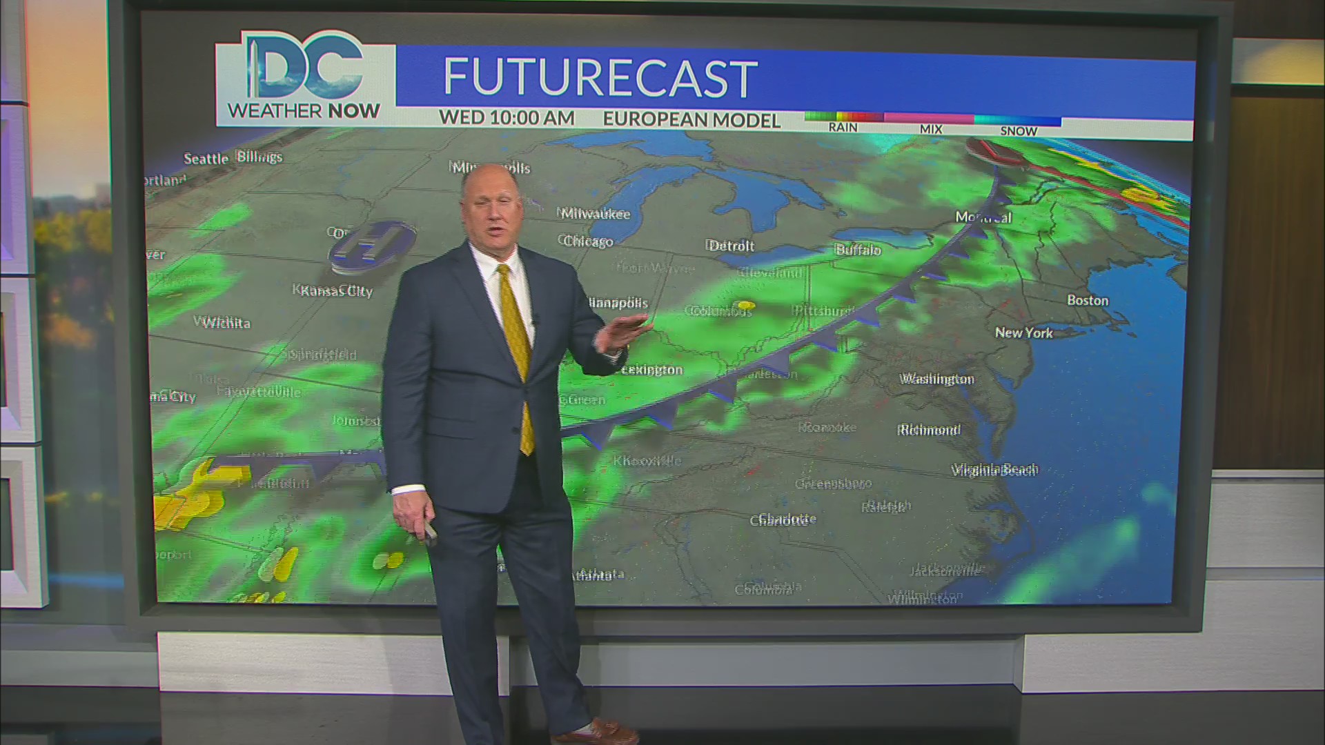 Variably cloudy with a passing shower possible – DC News Now | DC ...