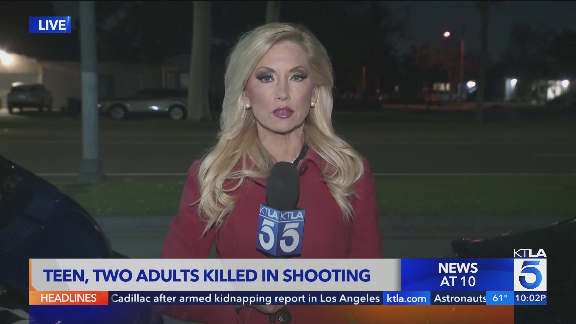 Teen, 2 adults killed in Lakewood shooting – KTLA