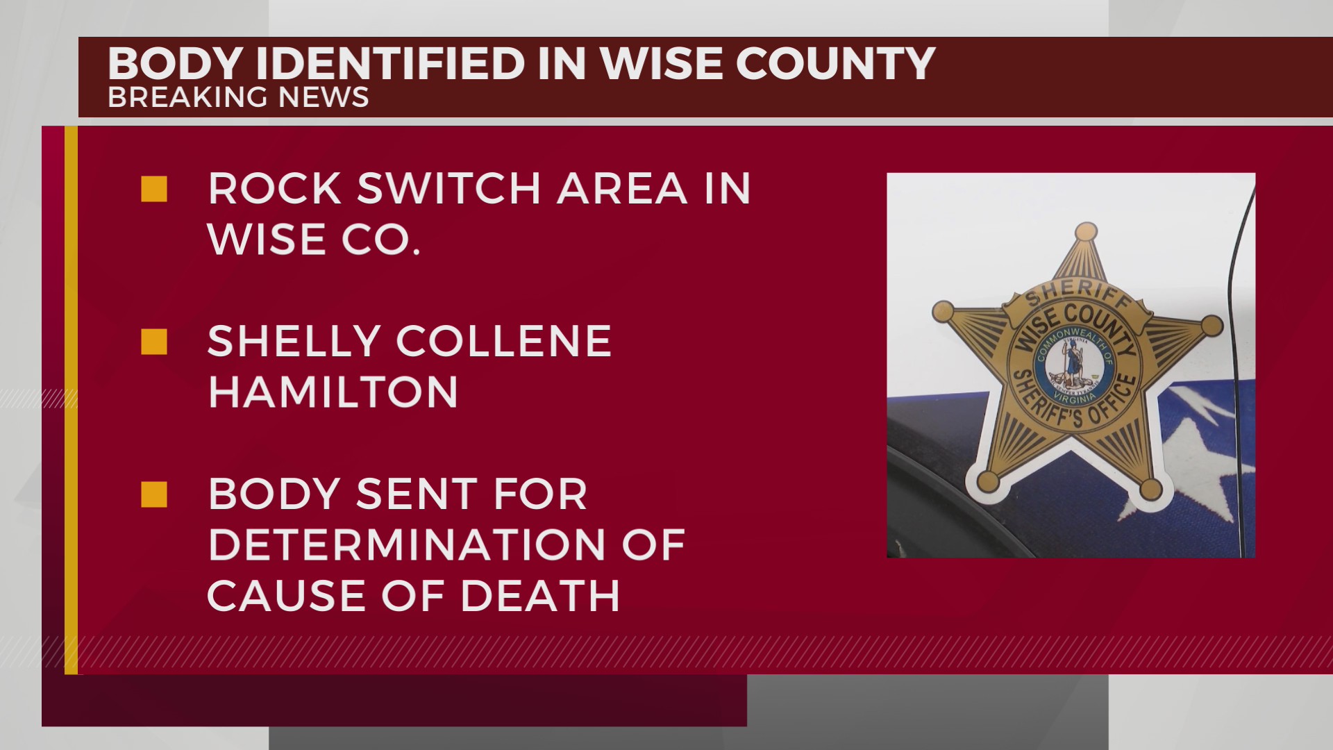 Woman found dead in Wise County identified – WJHL | Tri-Cities News ...