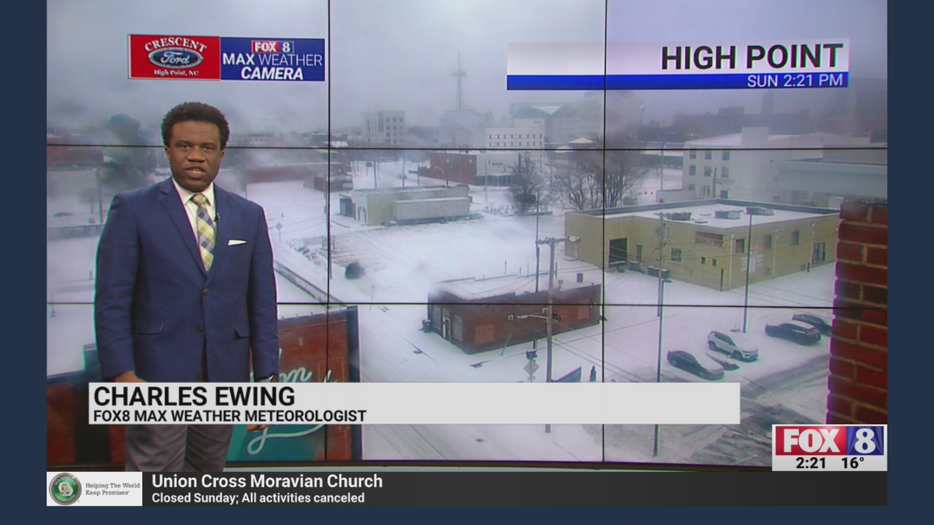Possible freezing rain inbound to Triad Sunday evening – FOX8 WGHP