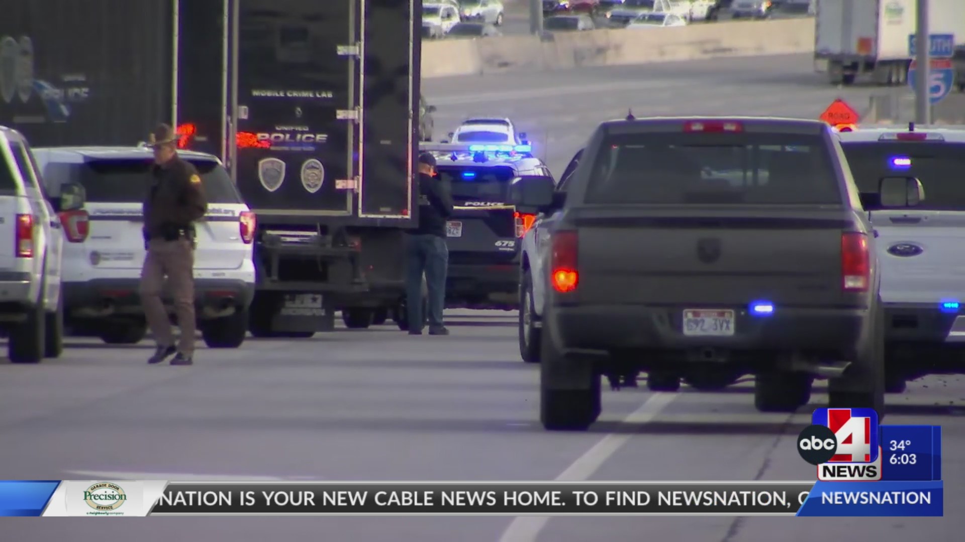One critically injured after being shot by police on SB I-15 near ...