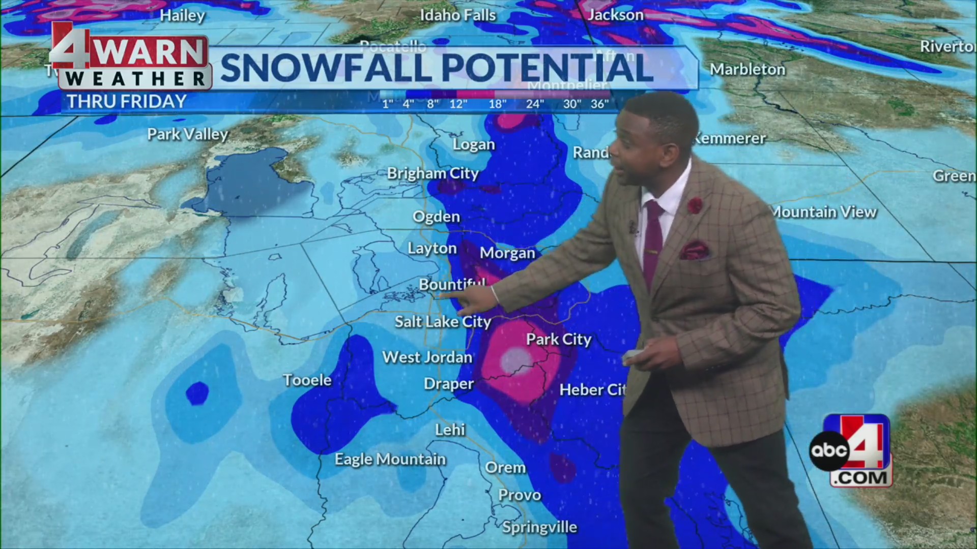 Valley rain and mountain snow wraps up Monday afternoon – ABC4 Utah