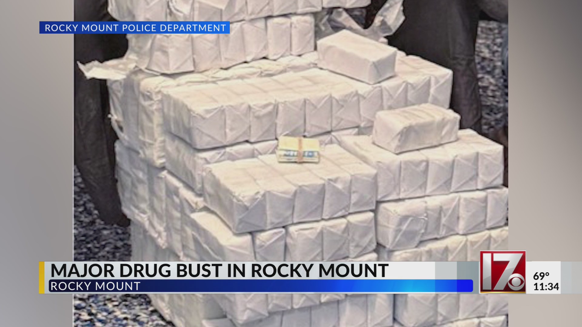Arrest in major Rocky Mount drug bust – CBS17.com