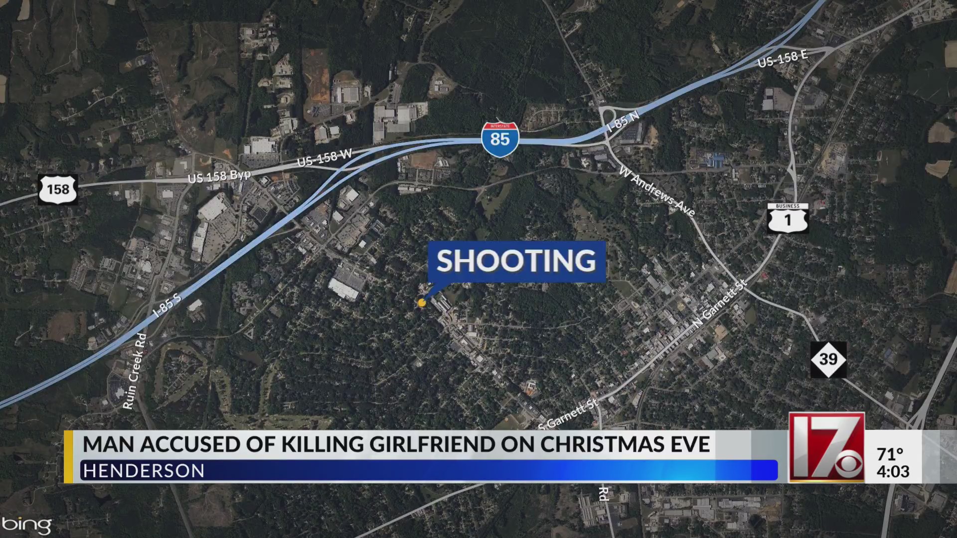 Man accused of killing girlfriend on Christmas Eve in Vance County ...