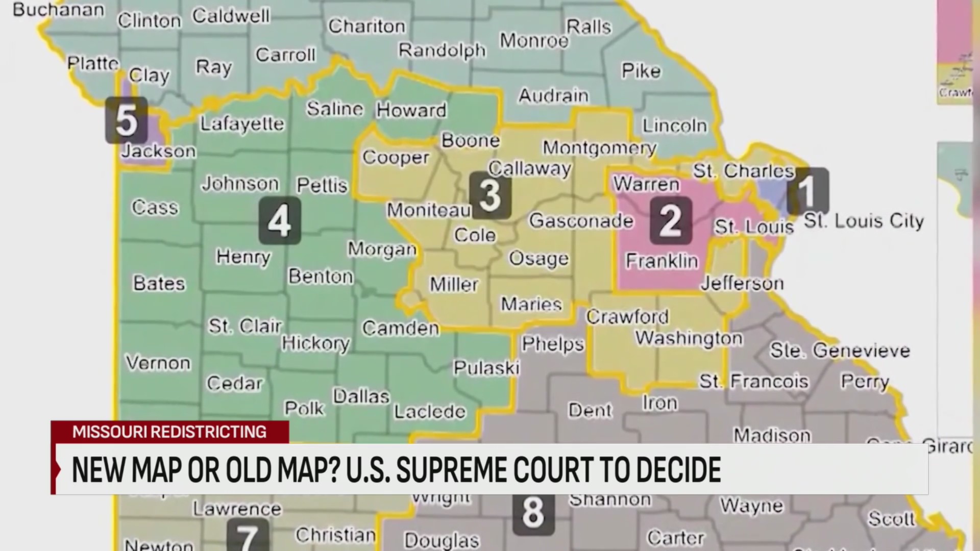 Missouri congressional map fight reaches U.S. Supreme Court as election