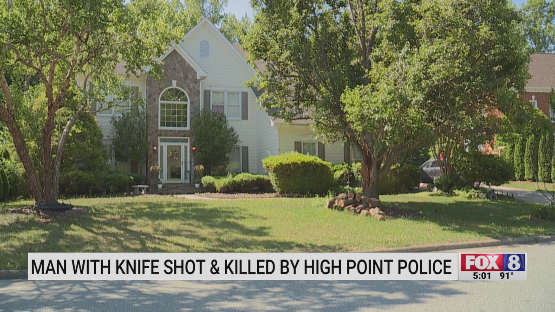 Man with knife shot, killed by High Point officers; wife found dead in ...