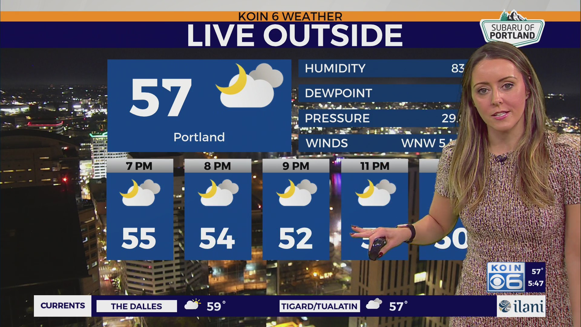 Weather forecast: Cooler temps on the way with a few more rain showers
