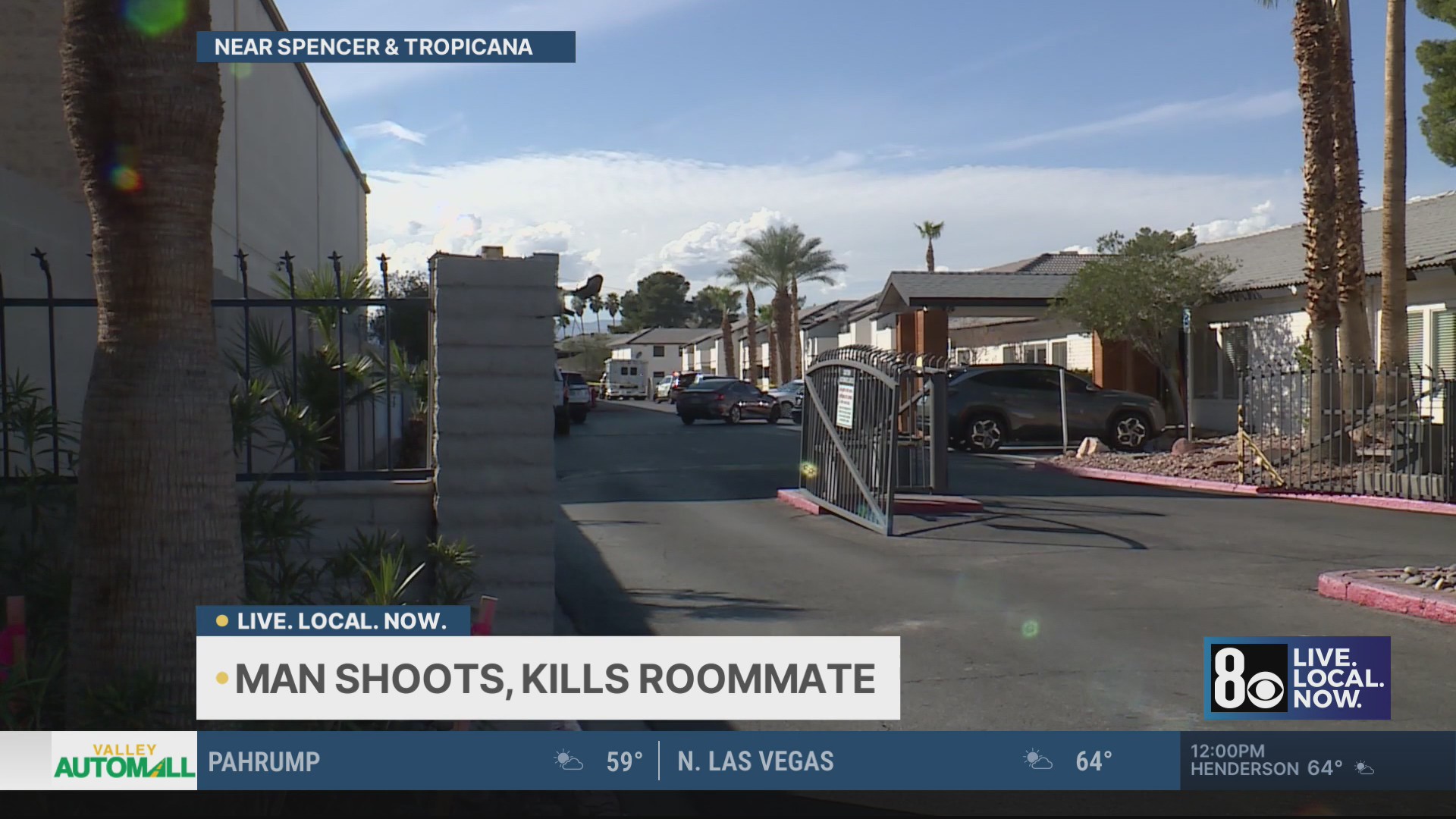 Las Vegas police arrest suspect in roommate’s murder – KLAS
