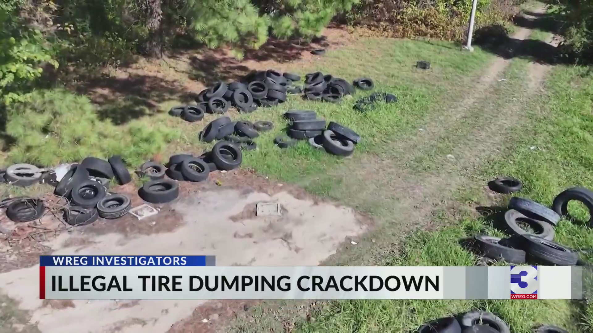 City of Memphis cracks down on illegal tire dumping – WREG.com