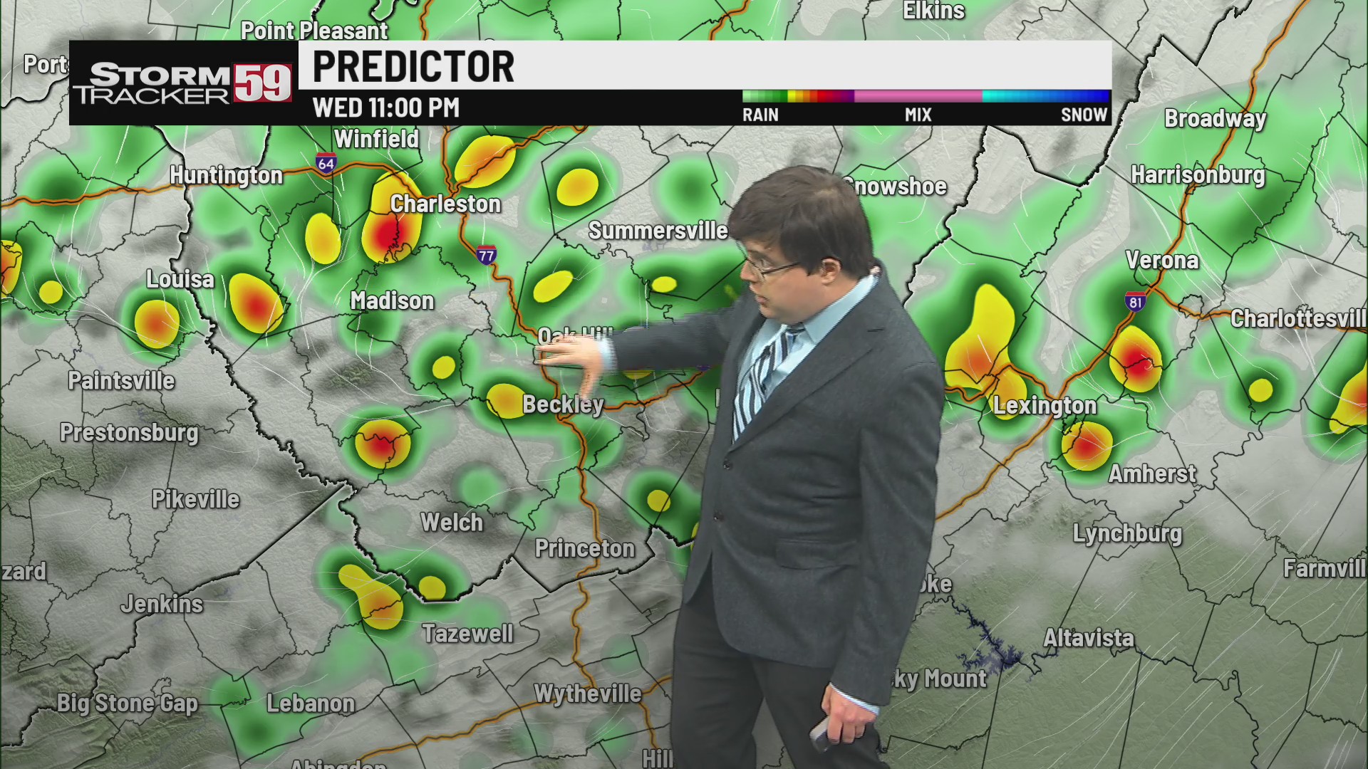 Scattered storms this evening; drier days ahead – WVNS