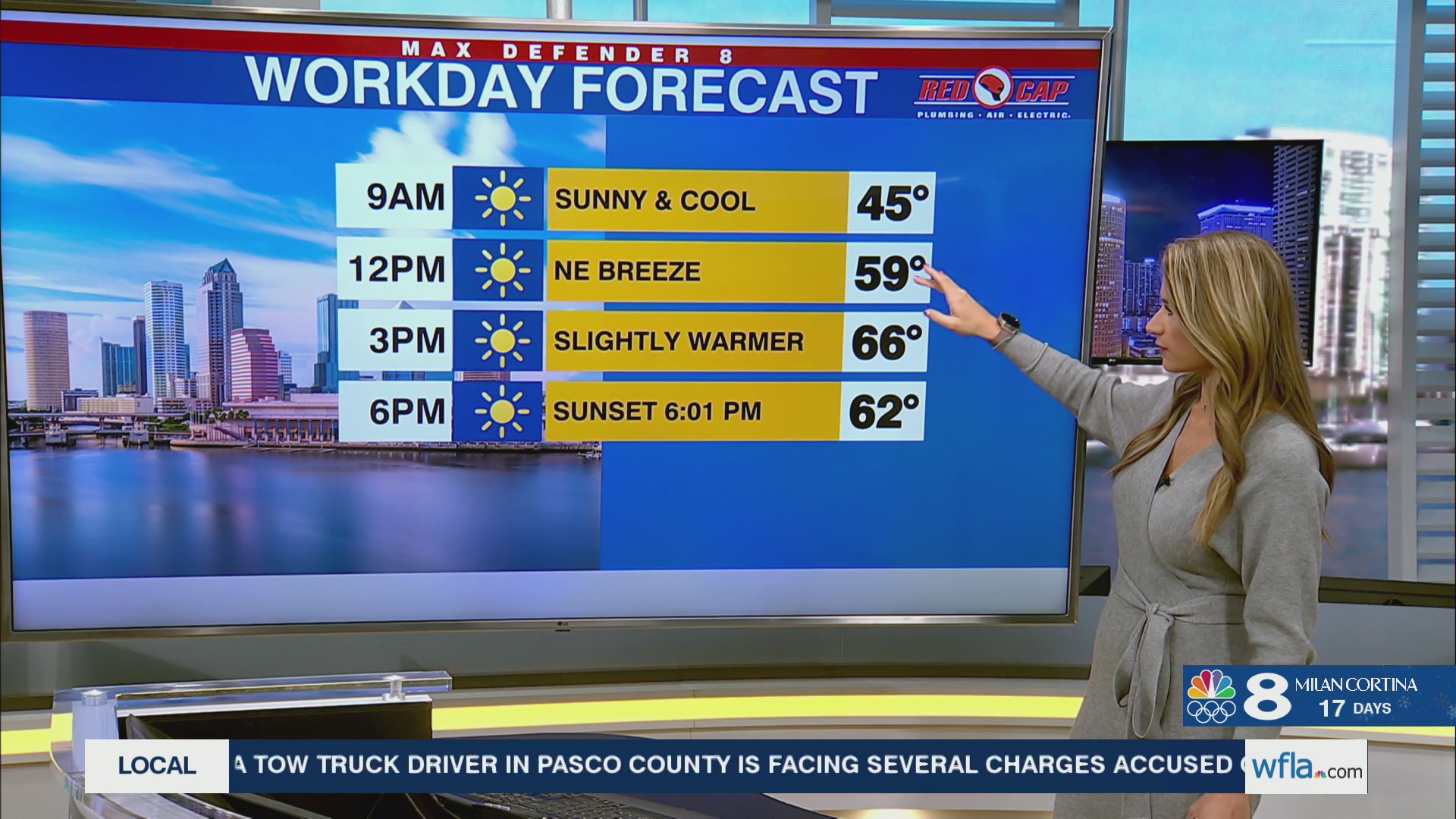 Still cool but warming trend begins Tuesday – WFLA