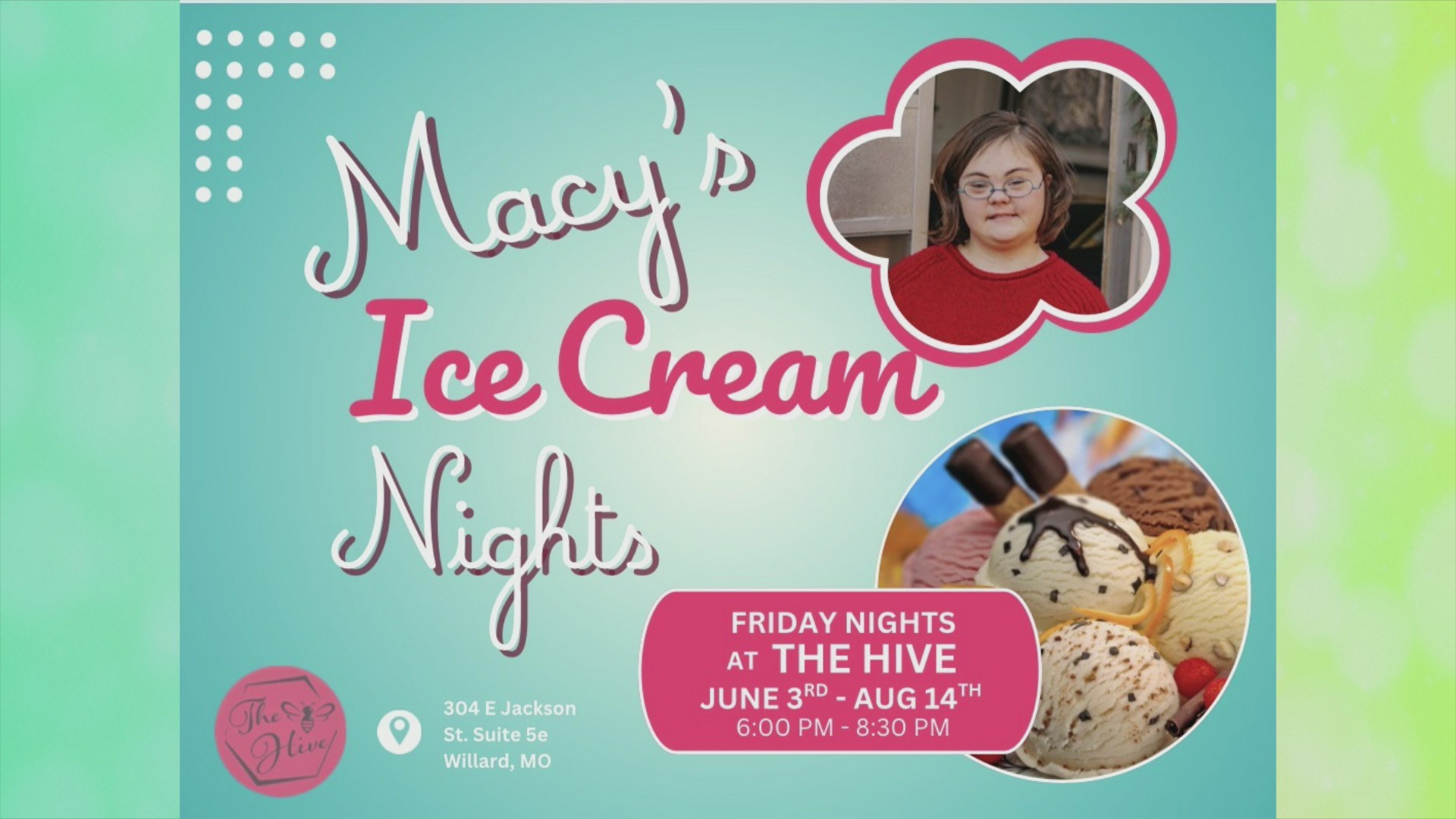 Come Check Out Macy's Ice Cream Nights At Hive Of The Ozarks