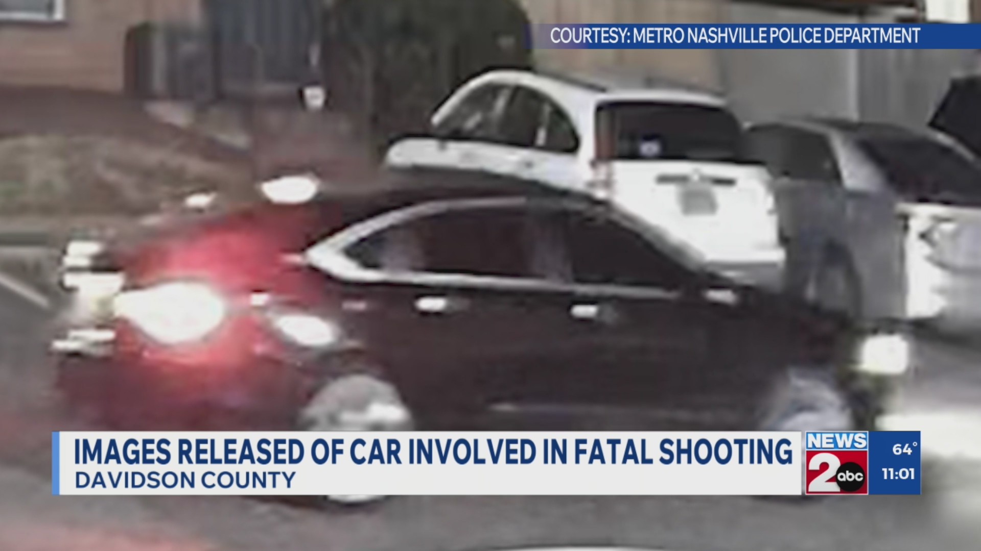 MNPD seeking info on car involved in deadly shooting – WKRN News 2