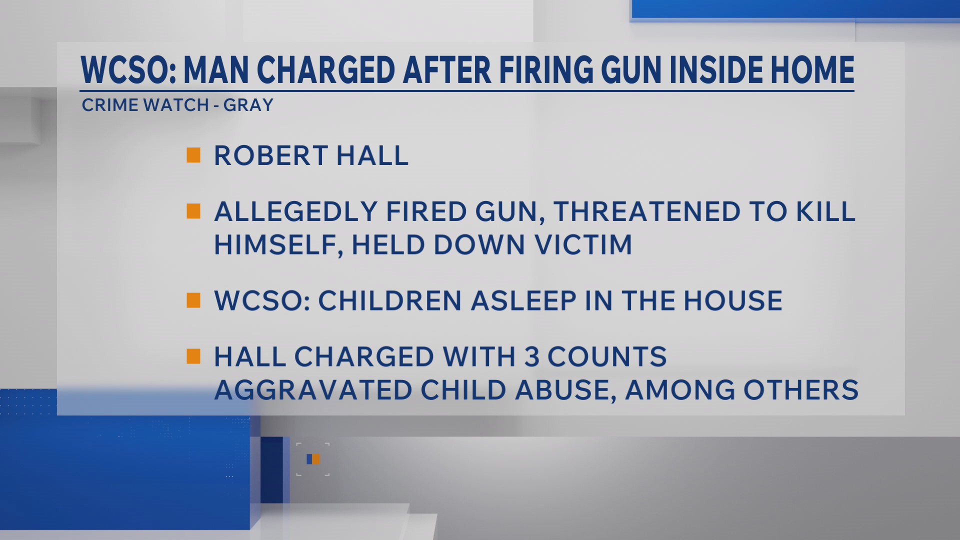 WCSO: Man charged with child abuse after firing gun indoors – WJHL ...