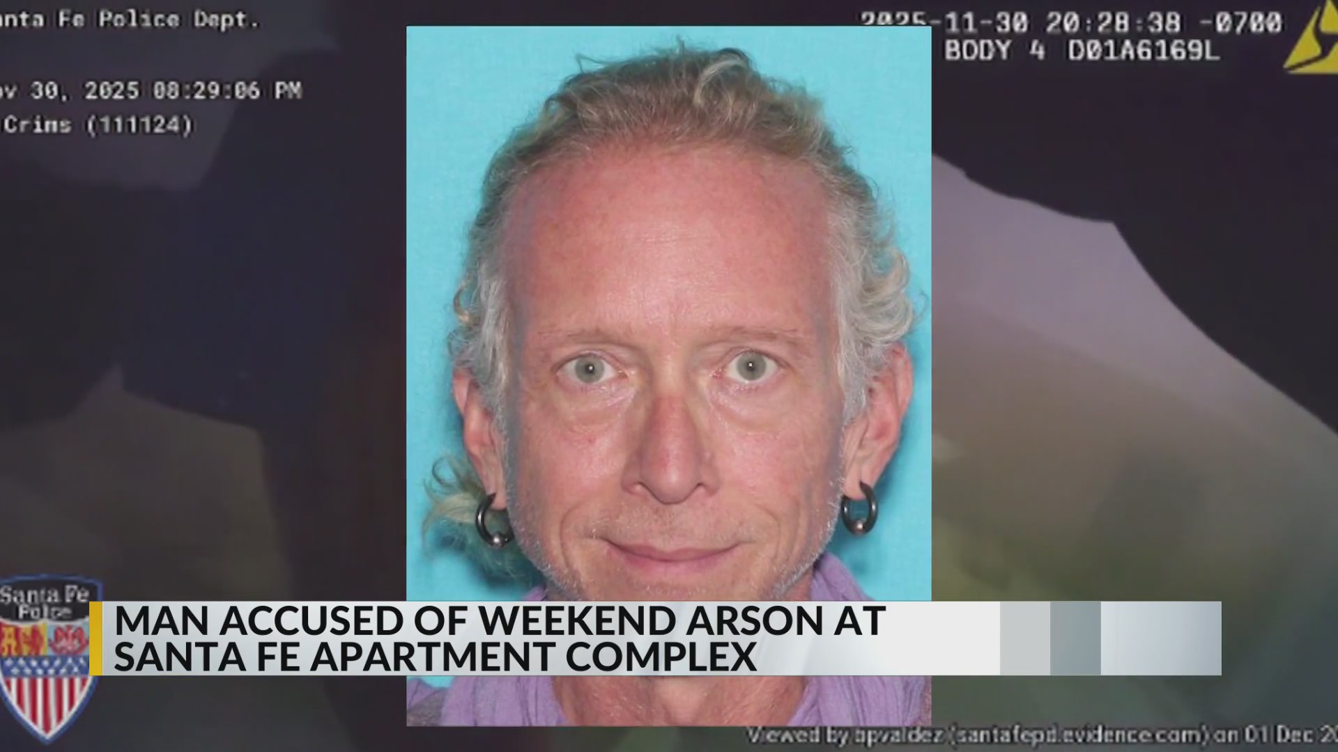Arson suspect arrested during fire at apartment complex in Santa Fe ...