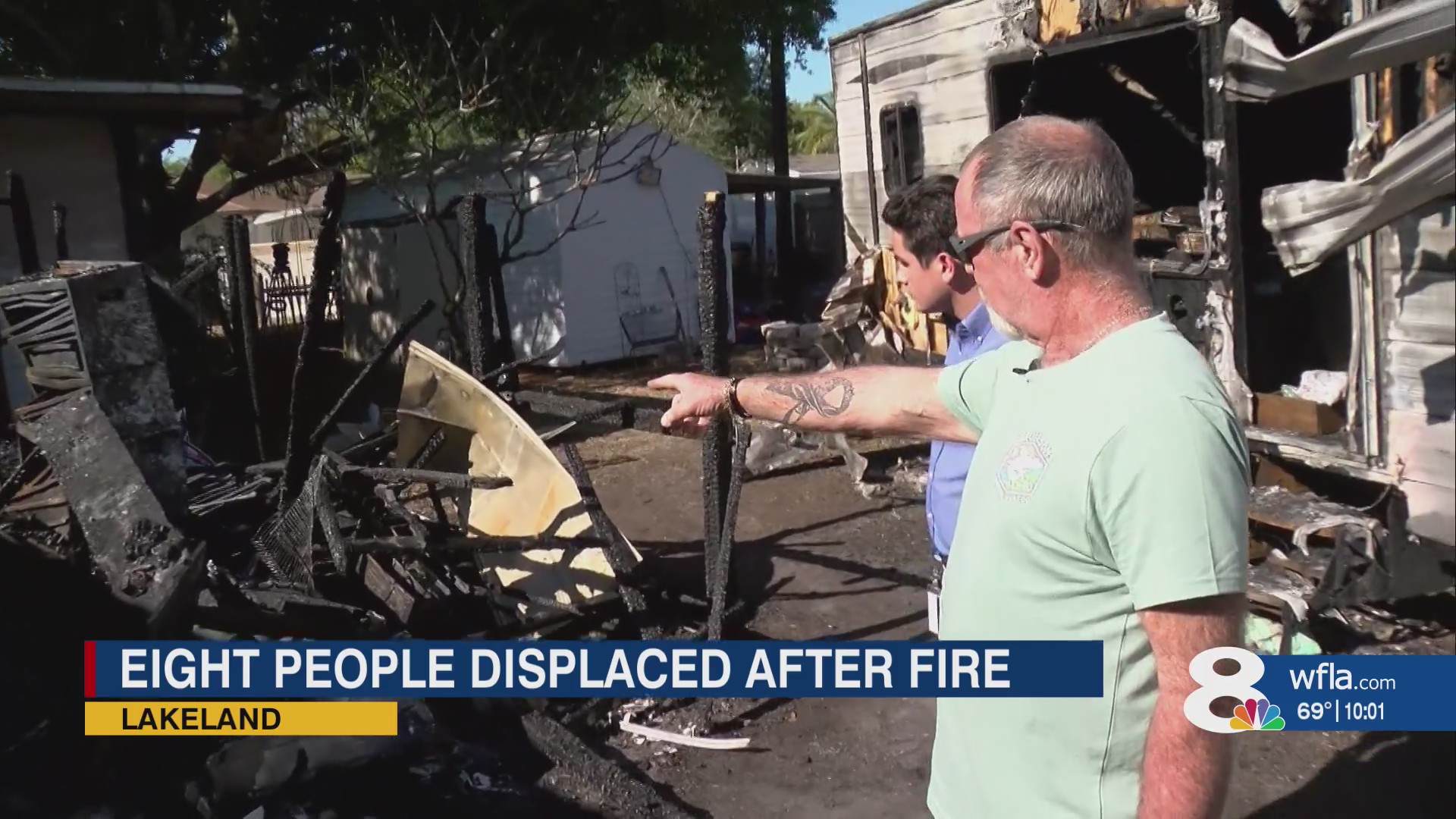 8 people left homeless after house fire in Lakeland, 3 pets dead – WFLA