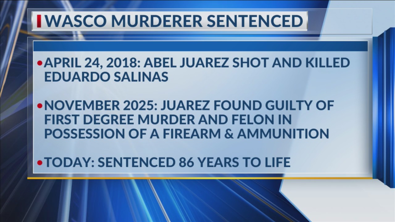 Man gets life sentence for 2018 Wasco murder over bicycle – KGET 17 News