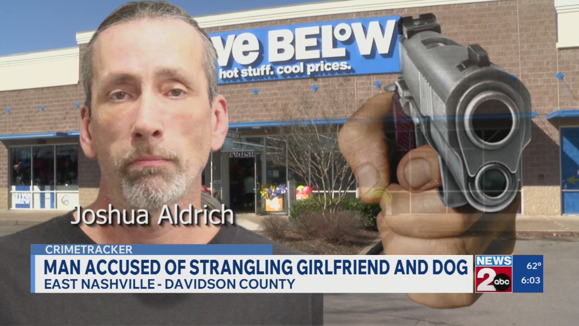Man accused of strangling girlfriend, dog – WKRN News 2