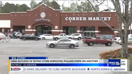 Mobile police seek man accused of robbing two stores, biting employee ...