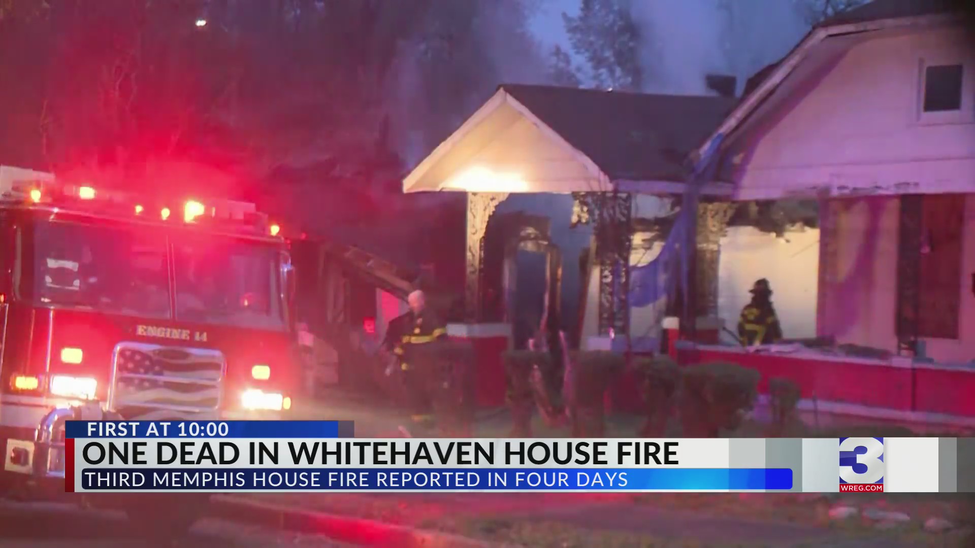 One dead in Whitehaven house fire – WREG.com