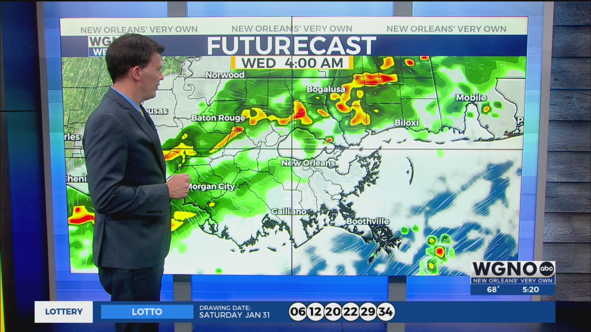 Rain and storms move through tonight and Wednesday morning – WGNO