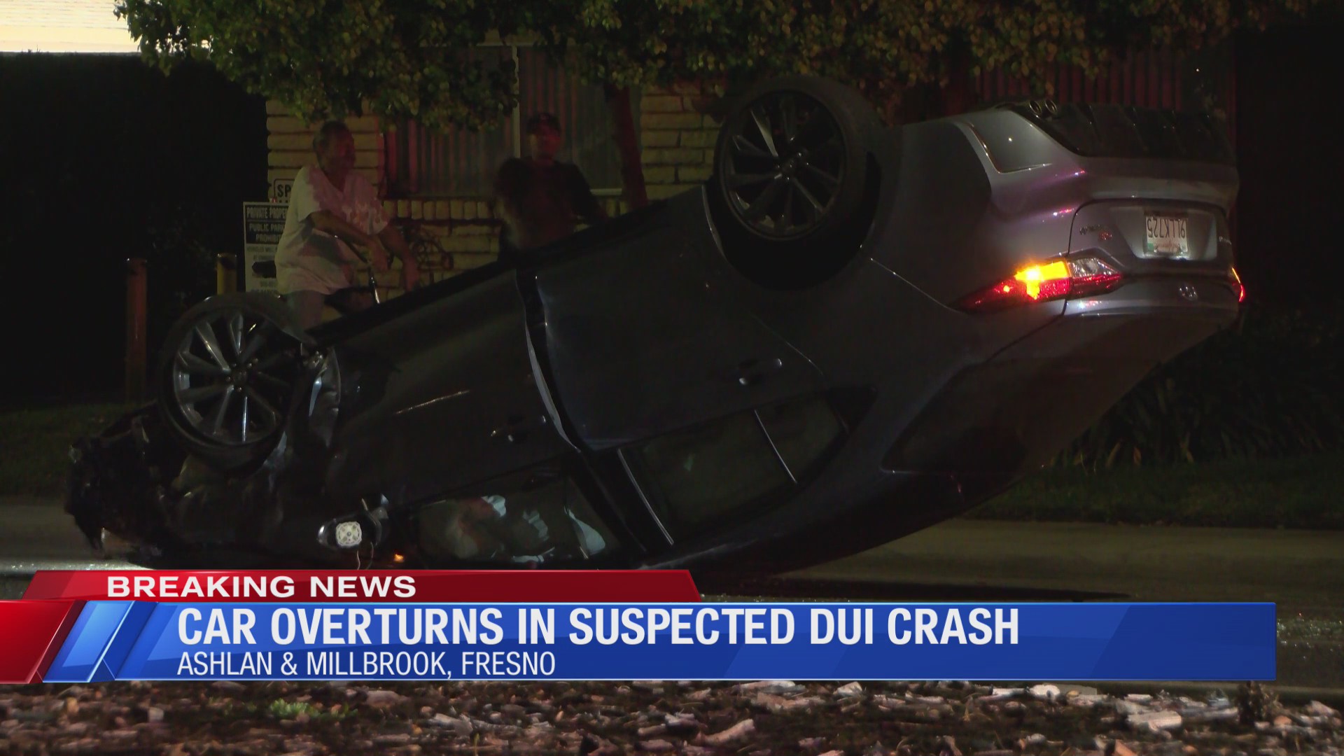 Suspected DUI driver arrested after flipping car in Fresno, police say ...