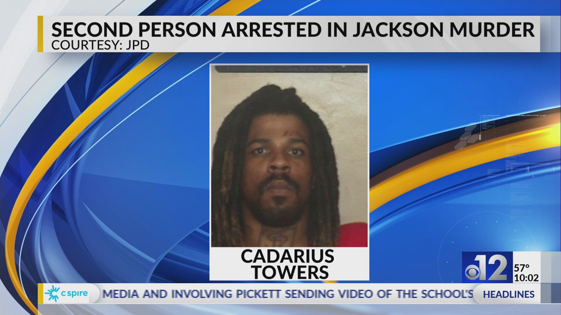 Jackson police arrest second suspect in Brown Street homicide – WJTV