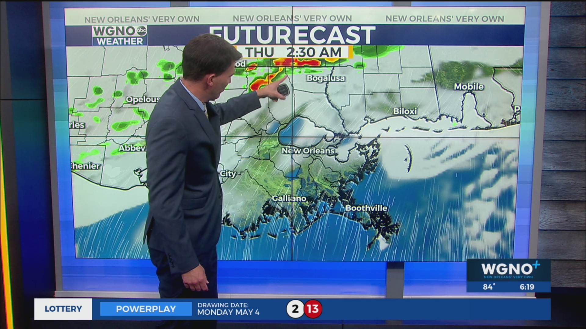 Chance of severe storms Wednesday night for northern areas – WGNO