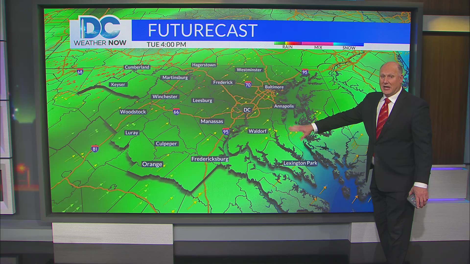 Skies clearing tonight, brings back a chill to the DMV – DC News Now ...